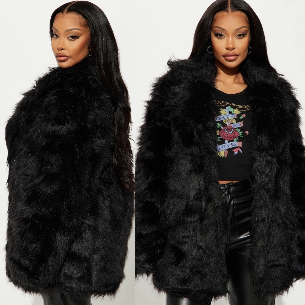💋 Faux Fur Coat 💋